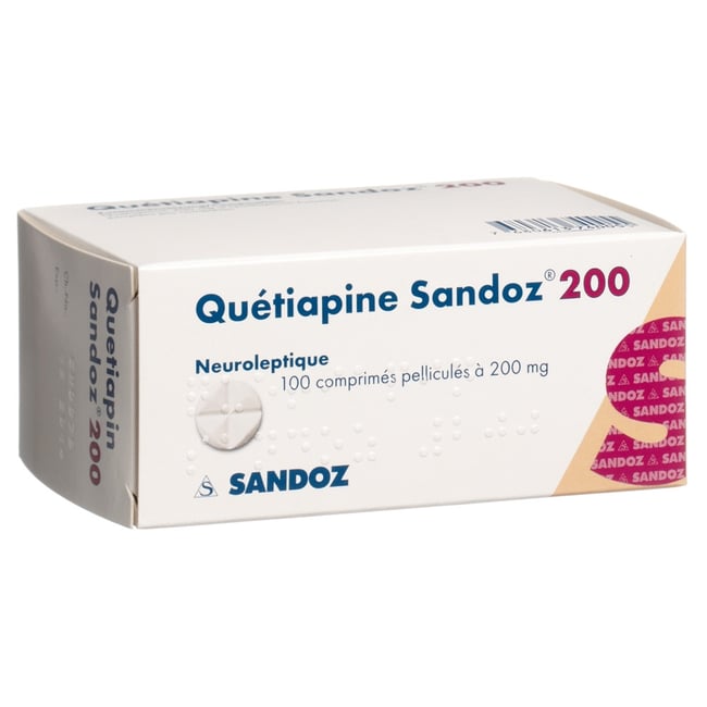 Quetiapin XR Sandoz 200mg, Retardtabletten