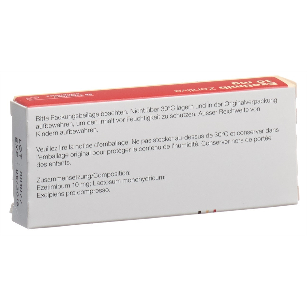 EZETIMIB Zentiva cpr 10 mg 28 pce