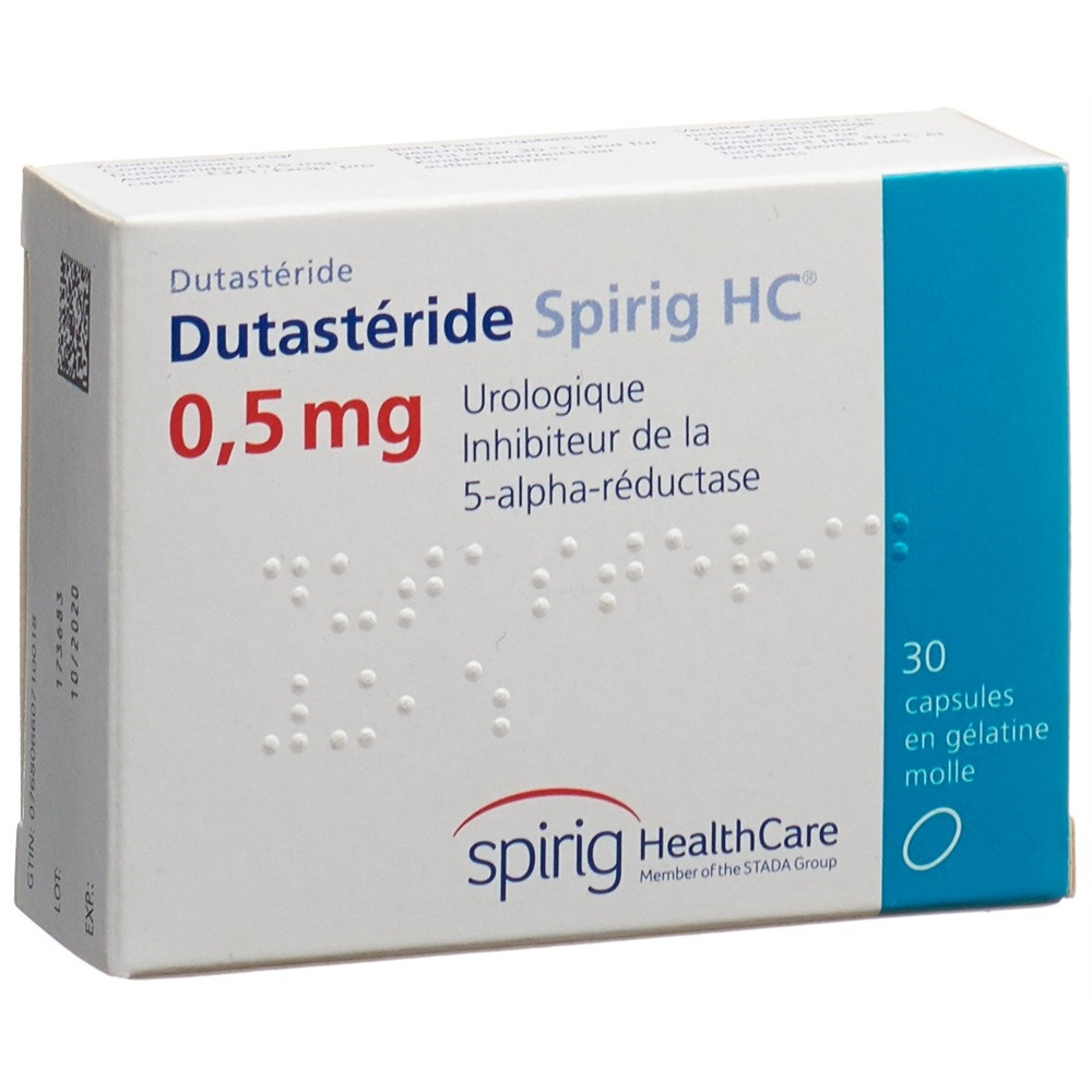 Dutasterid Spirig HC 0.5mg, Weichkapseln