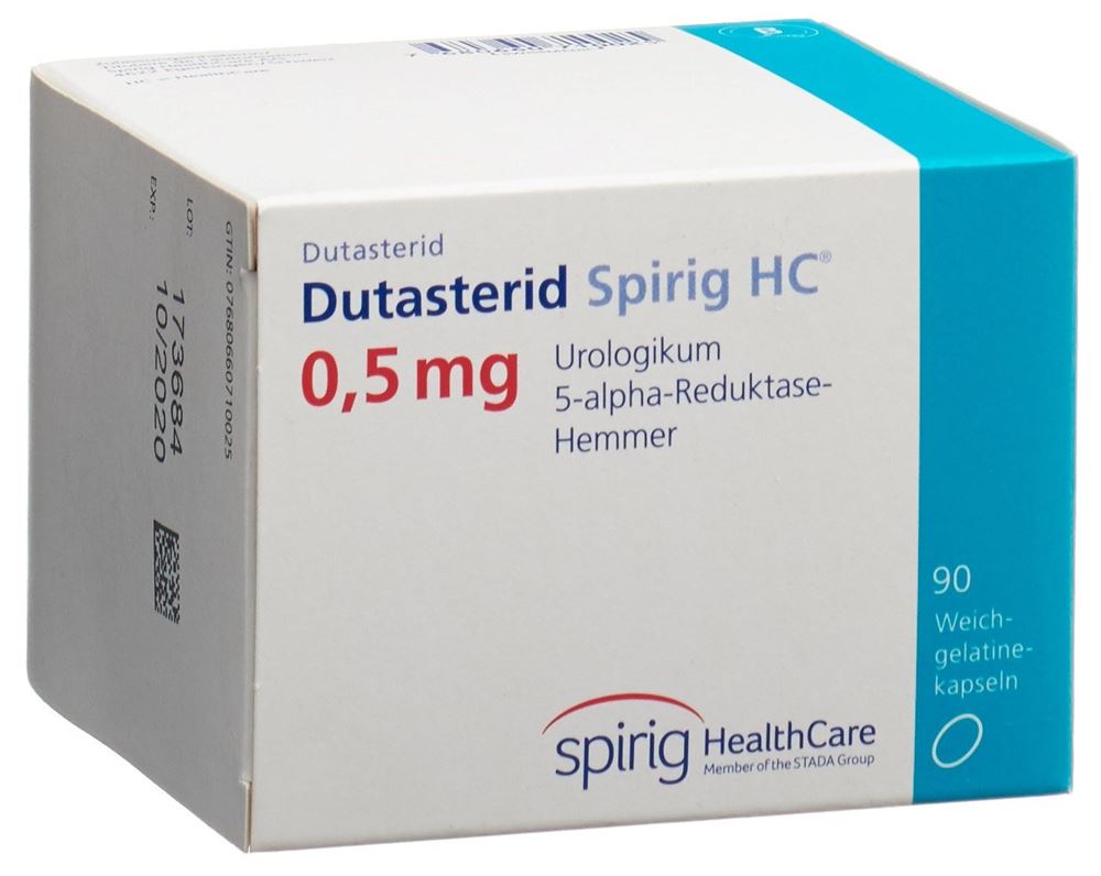 DUTASTERID Spirig HC caps moll 0.5 mg 90 pce