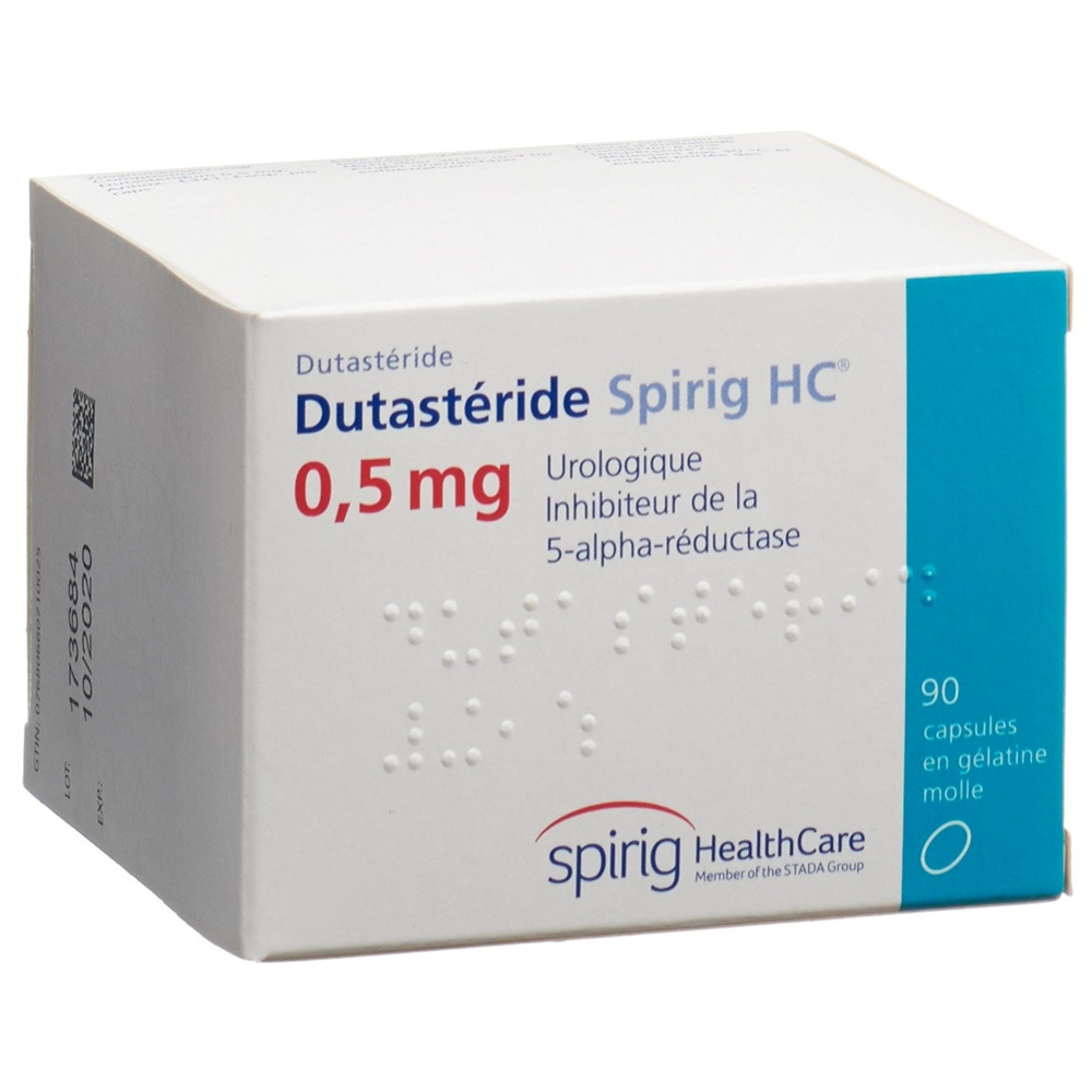 DUTASTERID Spirig HC caps moll 0.5 mg 90 pce