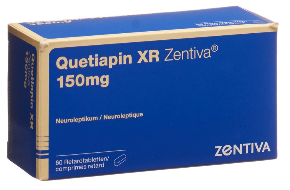 Quetiapin XR Zentiva 150mg, Retardtabletten