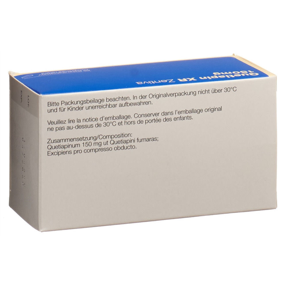 Quetiapin XR Zentiva 150mg, Retardtabletten