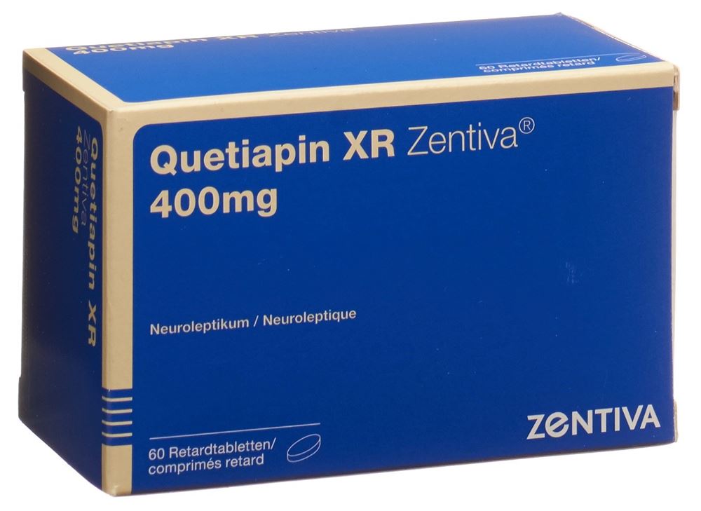 QUETIAPIN XR Zentiva cpr ret 400 mg 60 pce