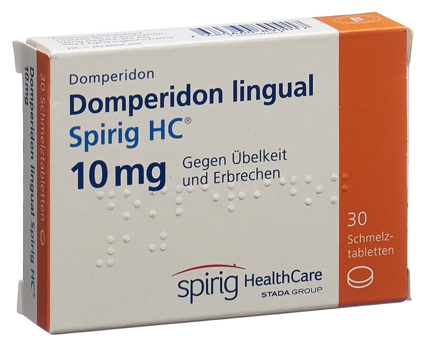 DOMPERIDONE LINGUAL Spirig HC 10 mg 30 pce