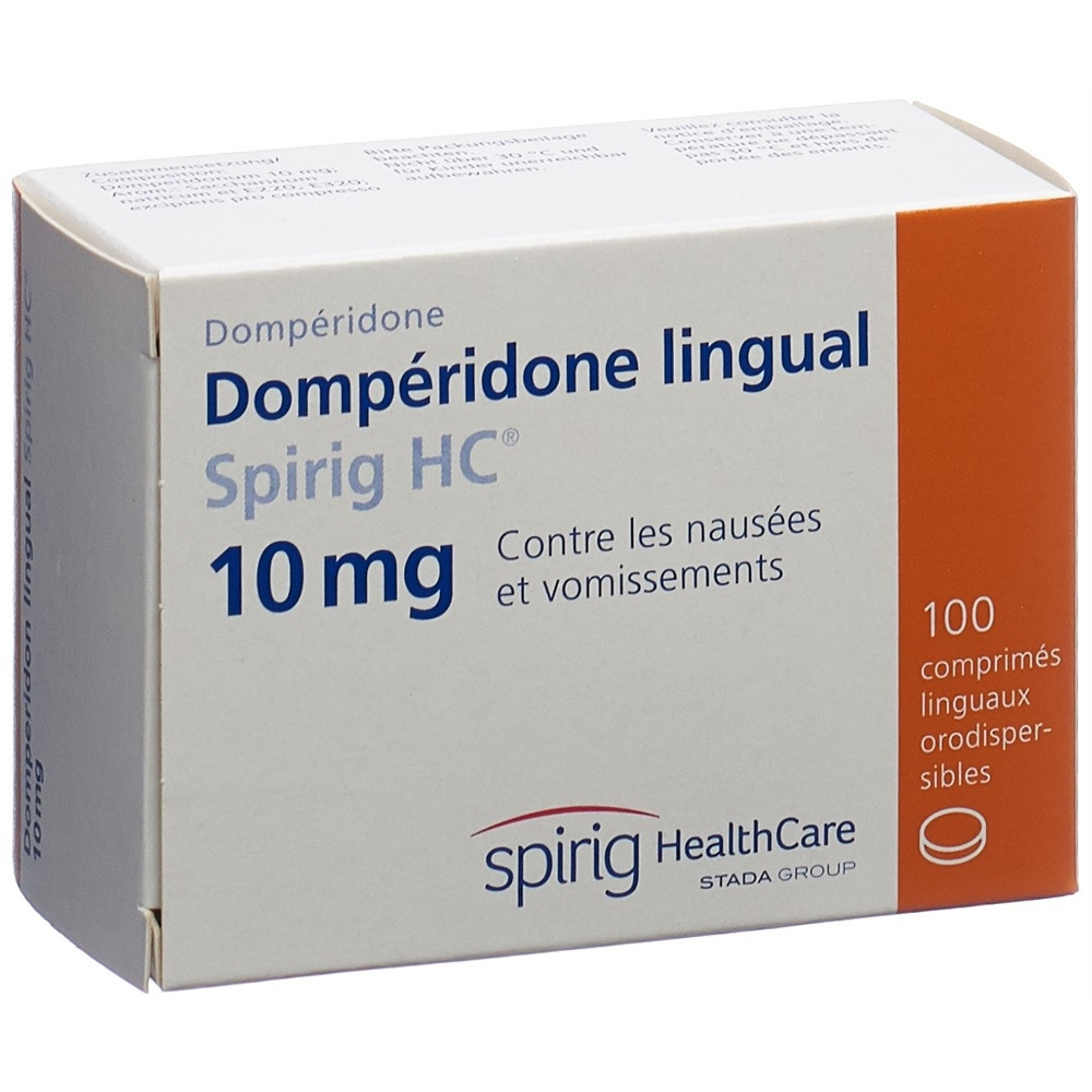 Domperidon lingual Spirig HC 10 mg, Schmelztabletten