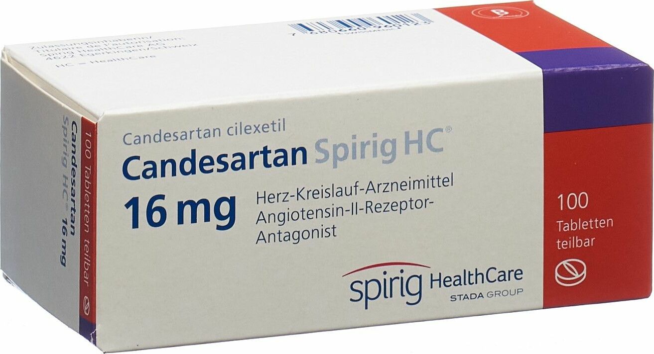 Candesartan Spirig HC 16 mg, Tabletten