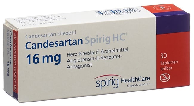 Candesartan Spirig HC 16 mg, Tabletten