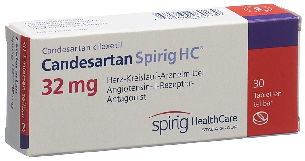 Candesartan Spirig HC 32 mg, Tabletten