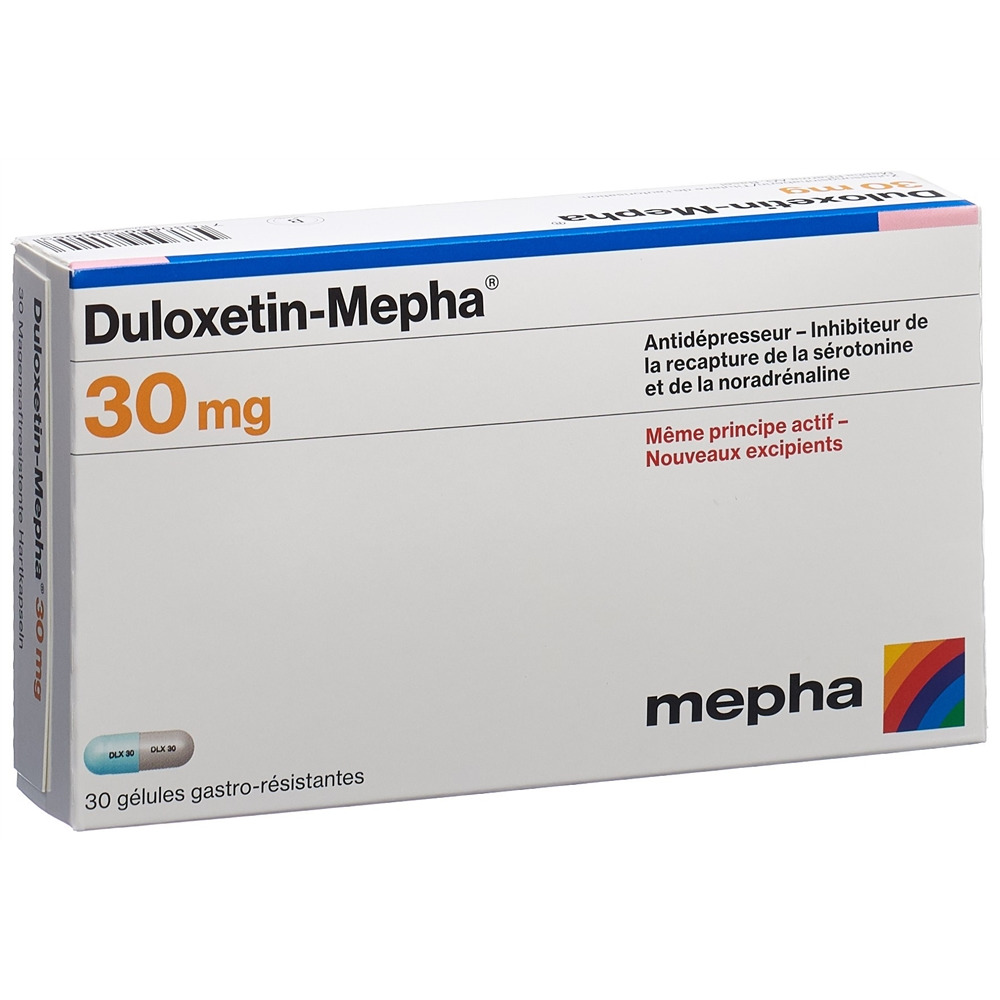 Duloxetin-Mepha 30 mg, magensaftresistente Hartkapseln