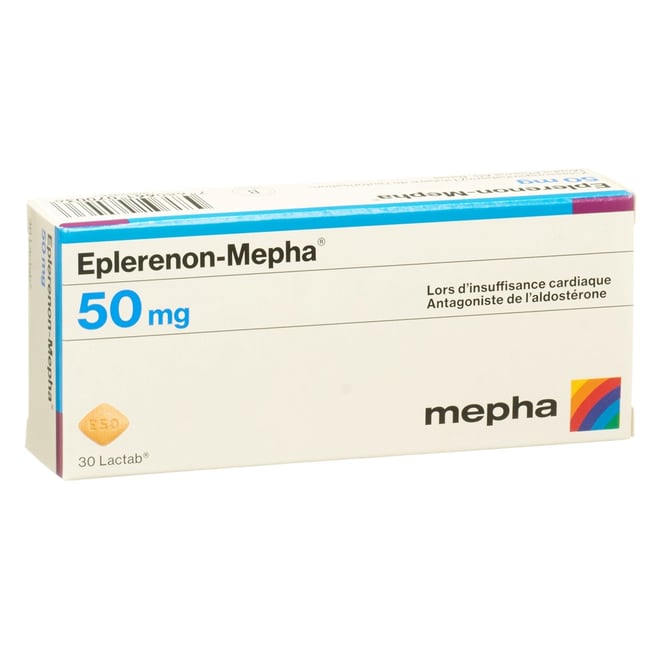EPLERENON Mepha cpr pell 25 mg 30 pce