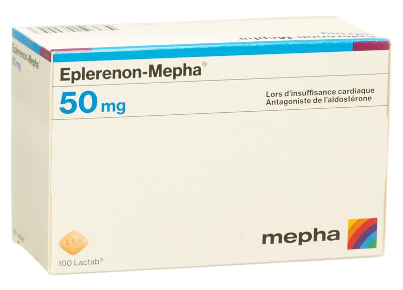 EPLERENON Mepha cpr pell 25 mg 100 pce