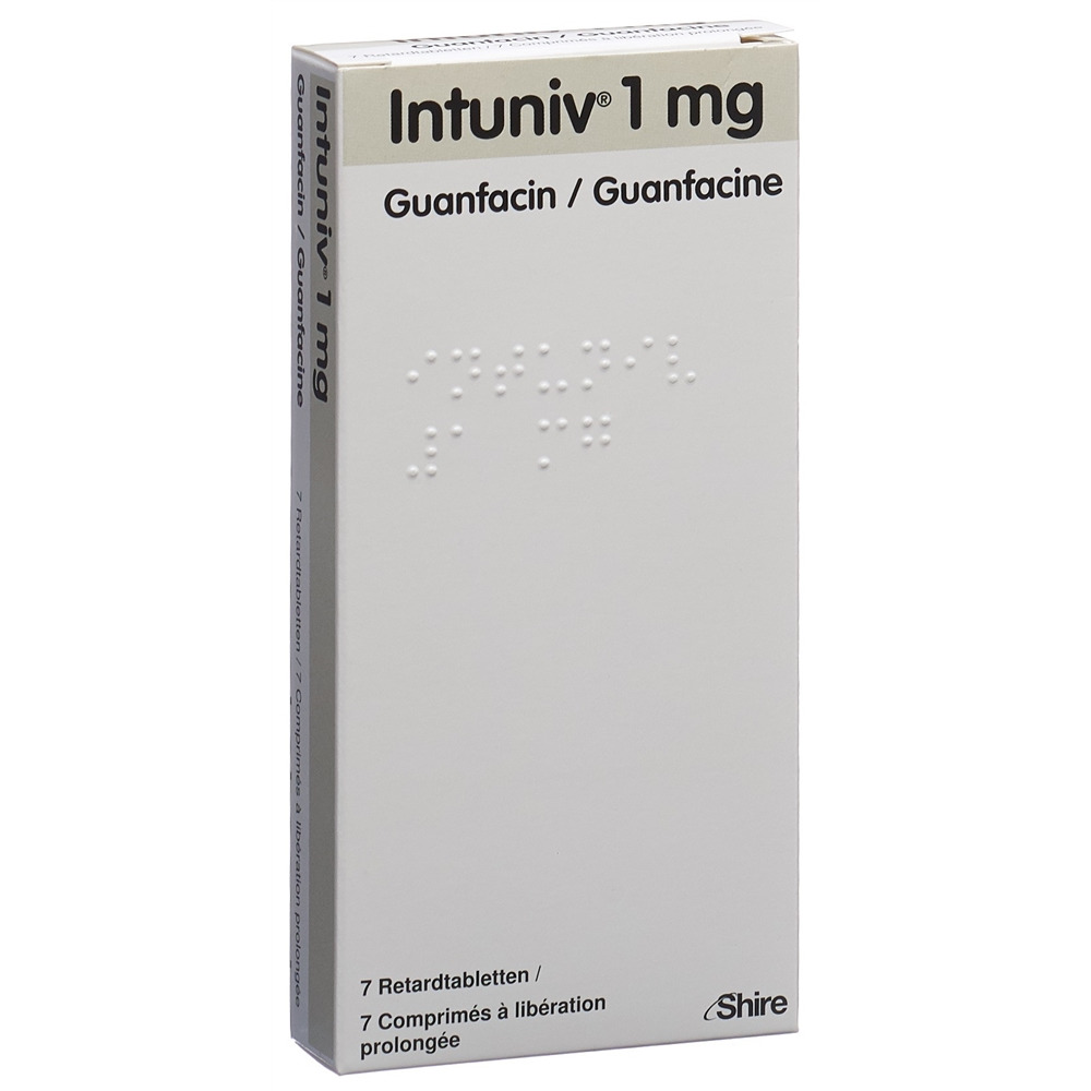 Intuniv 1 mg, Retardtabletten