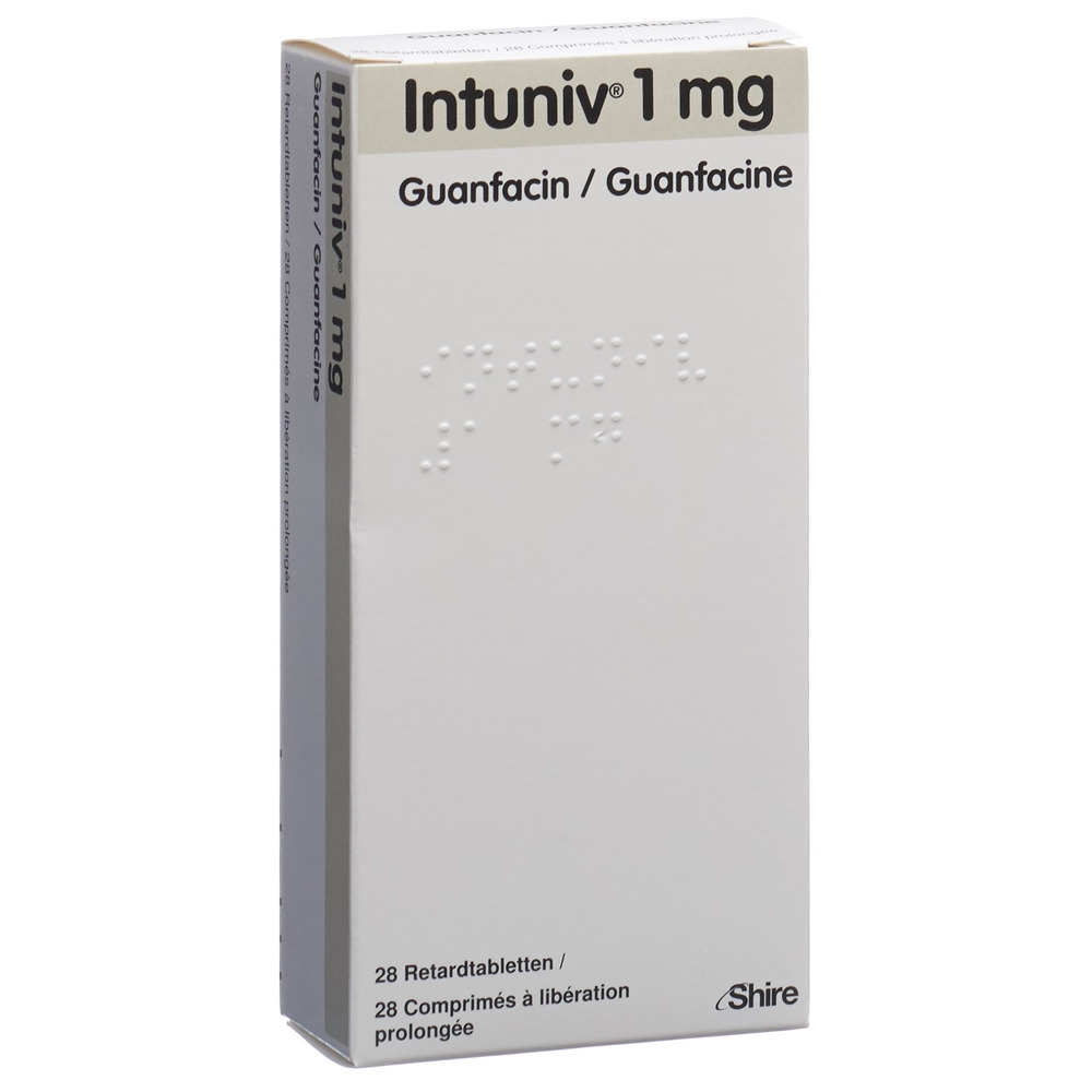 Intuniv 1 mg, Retardtabletten