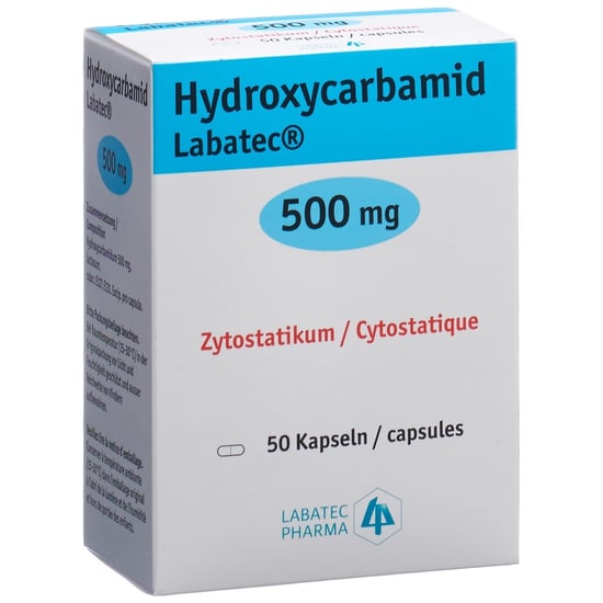 Hydroxycarbamid Labatec 500 mg, capsules