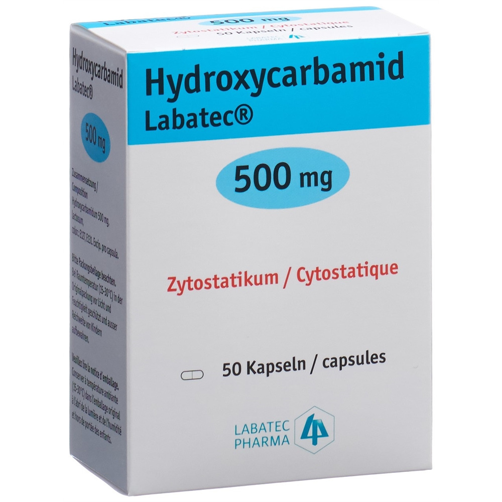 HYDROXYCARBAMID Labatec caps 500 mg 50 pce