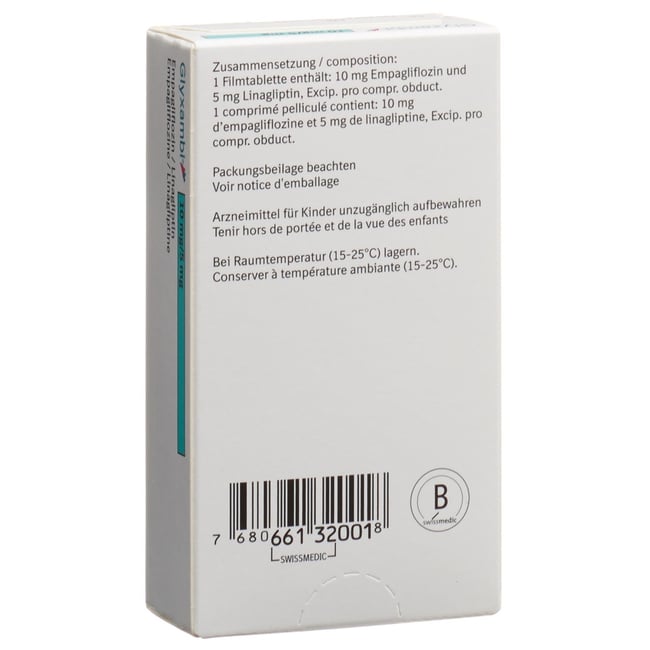 Glyxambi 10 mg / 5 mg, Filmtabletten