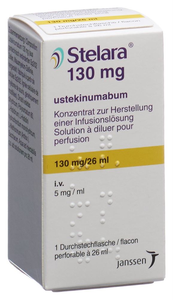 Stelara 130 mg, Konzentrat zur Herstellung einer Infusionslösung