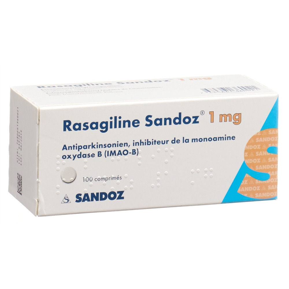 RASAGILINE Sandoz cpr 1 mg 100 pce