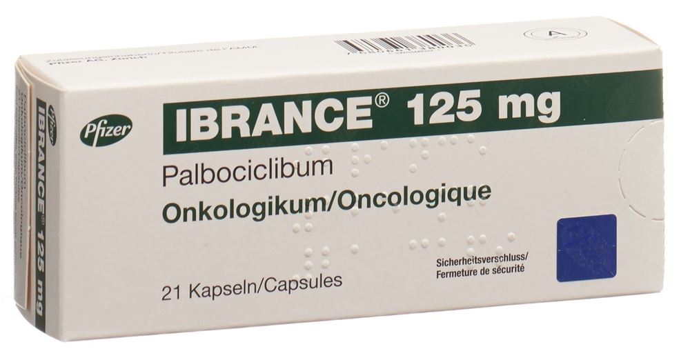 Ibrance 125 mg, Hartkapseln