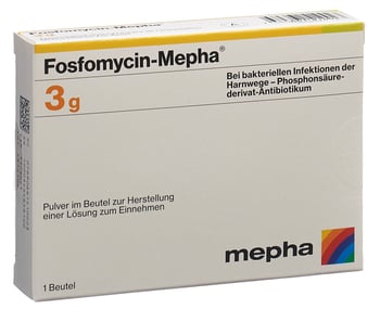 FOSFOMYCIN Mepha 3 g pdr p solution buvable sach