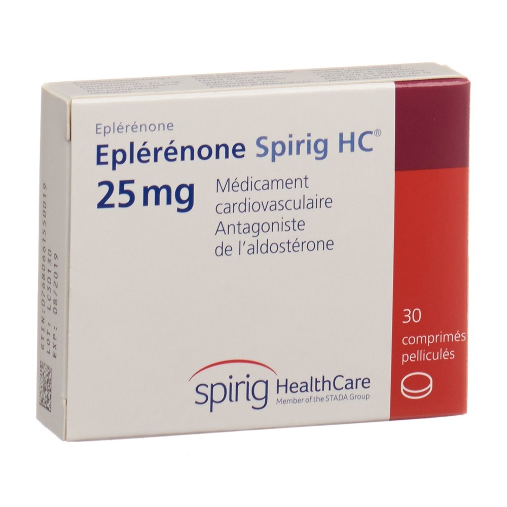 EPLERENON Spirig HC cpr pellic 25 mg 30 pce