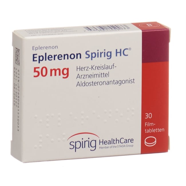EPLERENONE Spirig HC cpr pell 25 mg 30 pce