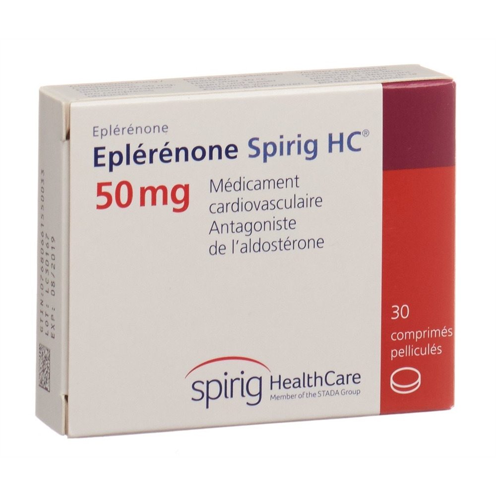 EPLERENON Spirig HC  cpr pellic 50 mg 30 pce