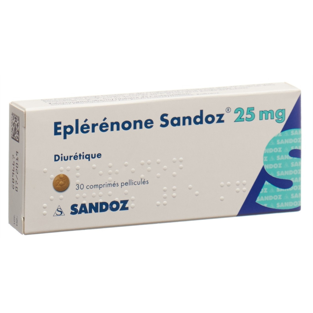EPLERENONE Sandoz cpr pell 25 mg 30 pce