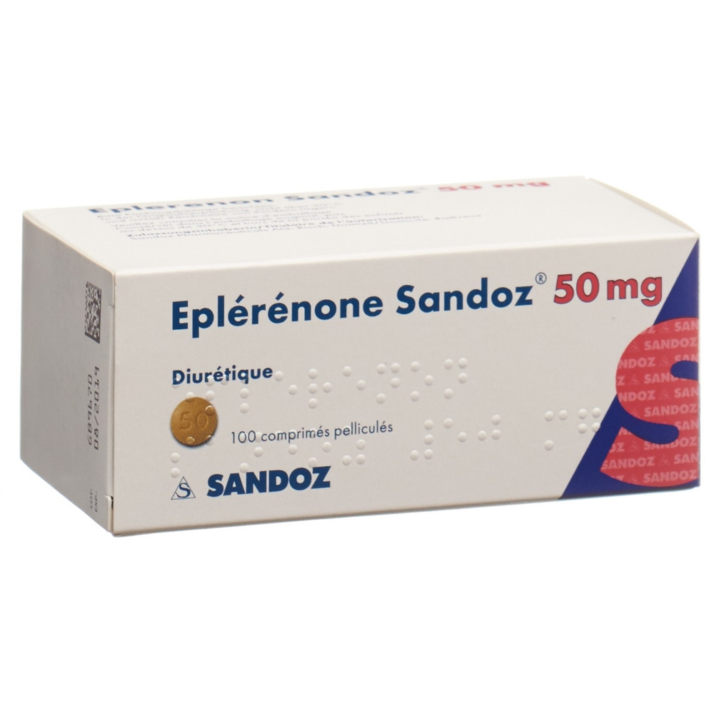 EPLERENONE Sandoz cpr pell 25 mg 30 pce
