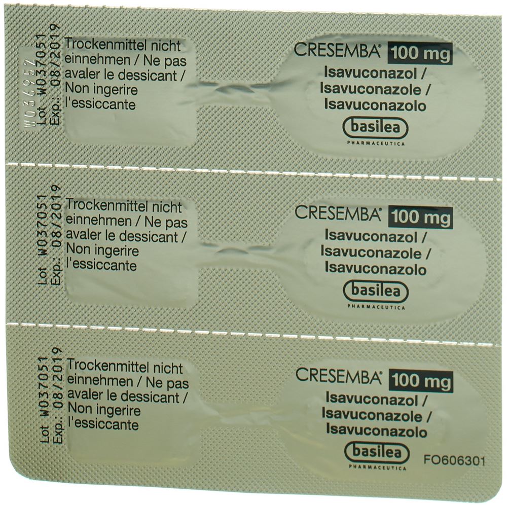 CRESEMBA caps 100 mg 14 pce