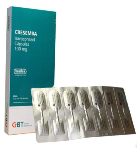 Cresemba 100 mg, Hartkapseln