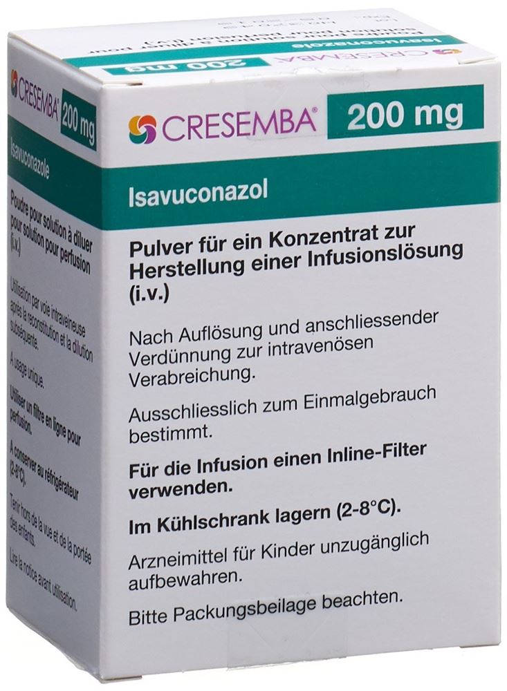 CRESEMBA subst sèche 200 mg vial