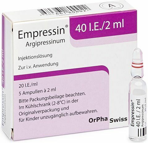 Empressin, Konzentrat zur Herstellung einer Infusionslösung