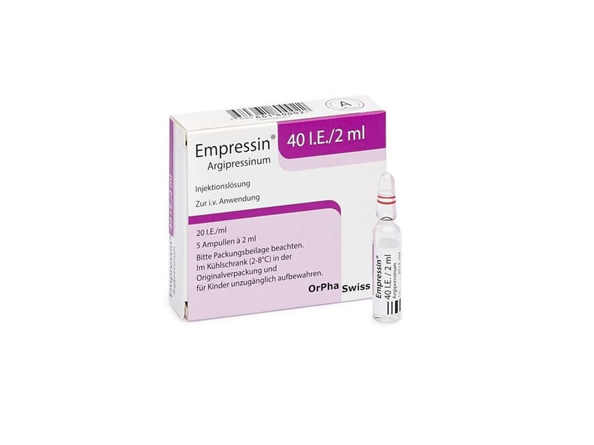 Empressin, Konzentrat zur Herstellung einer Infusionslösung