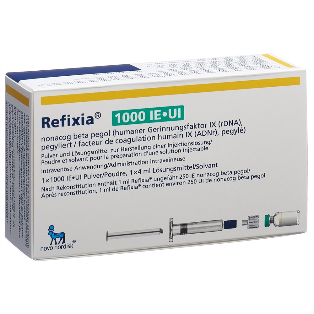 REFIXIA subst sèche 1000 UI c solv flac