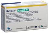 Refixia 1000 IE, Pulver und Lösungsmittel zur Herstellung einer Injektionslösung