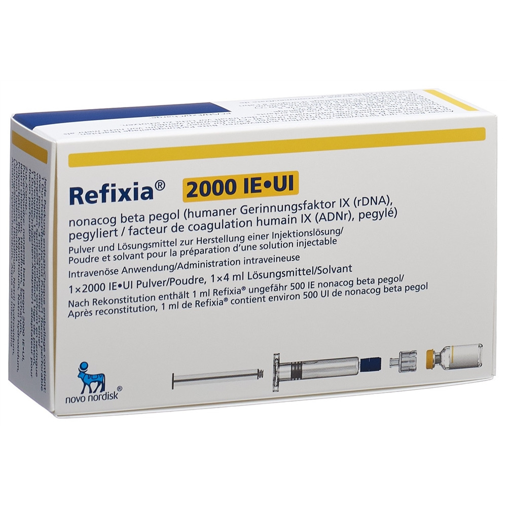 REFIXIA subst sèche 2000 UI c solv flac