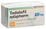 TADALAFIL axapharm cpr pell 20 mg 24 pce