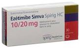 EZETIMIBE SIMVA Spirig HC cpr 10/20 mg 30 pce
