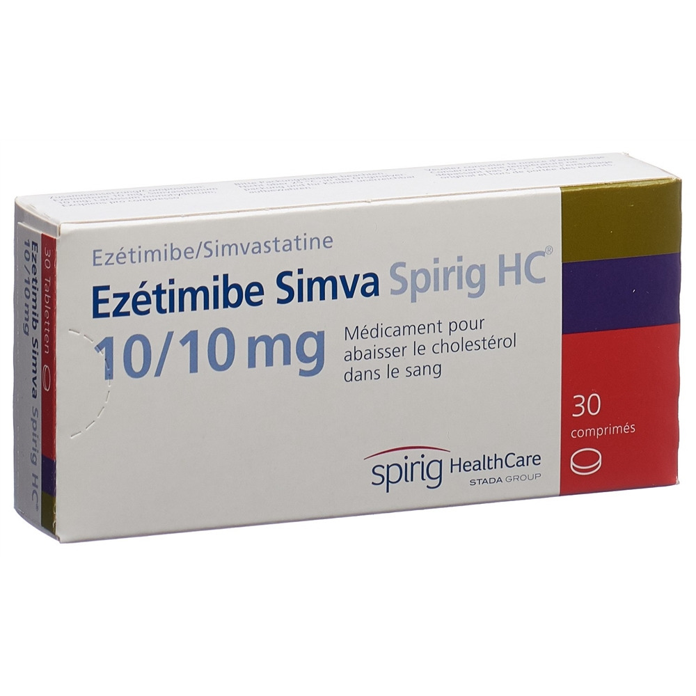 EZETIMIBE SIMVA Spirig HC cpr 10/80 mg 30 pce