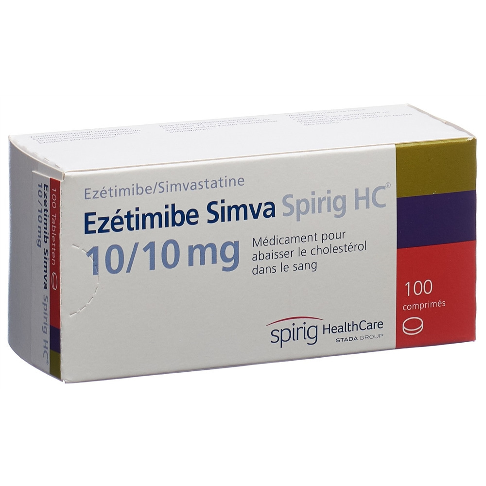 EZETIMIBE SIMVA Spirig HC cpr 10/80 mg 100 pce
