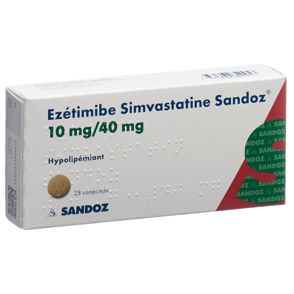 EZETIMIB SIMVASTATIN Sandoz cpr 10/40 mg 28 pce