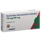Ezetimib Simvastatin Sandoz 10/40 mg, Tabletten