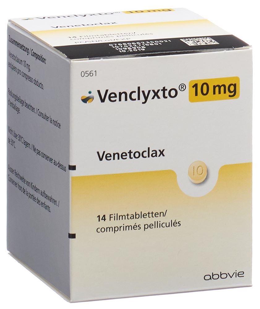 VENCLYXTO cpr pellic 10 mg 14 pce