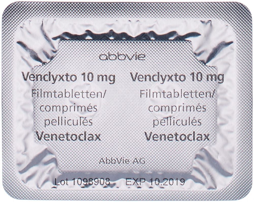 VENCLYXTO cpr pellic 10 mg 14 pce