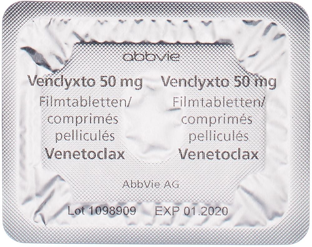 VENCLYXTO cpr pellic 50 mg 7 pce