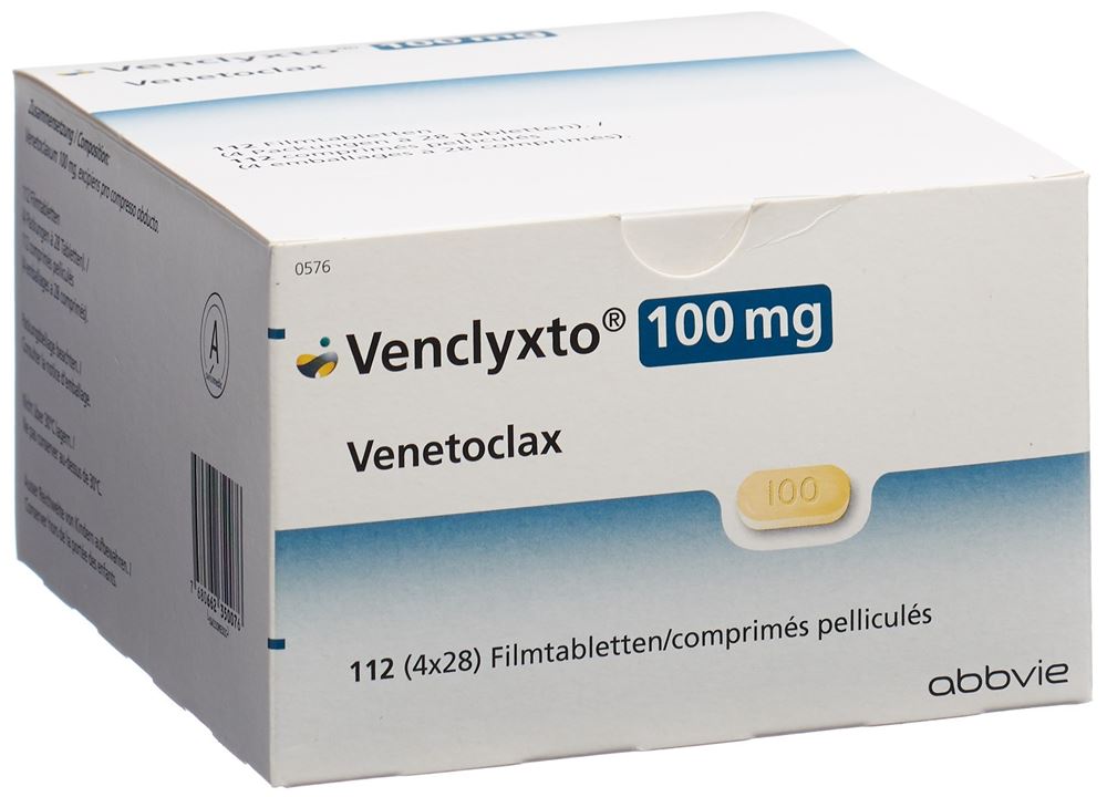 VENCLYXTO cpr pellic 100 mg 112 pce