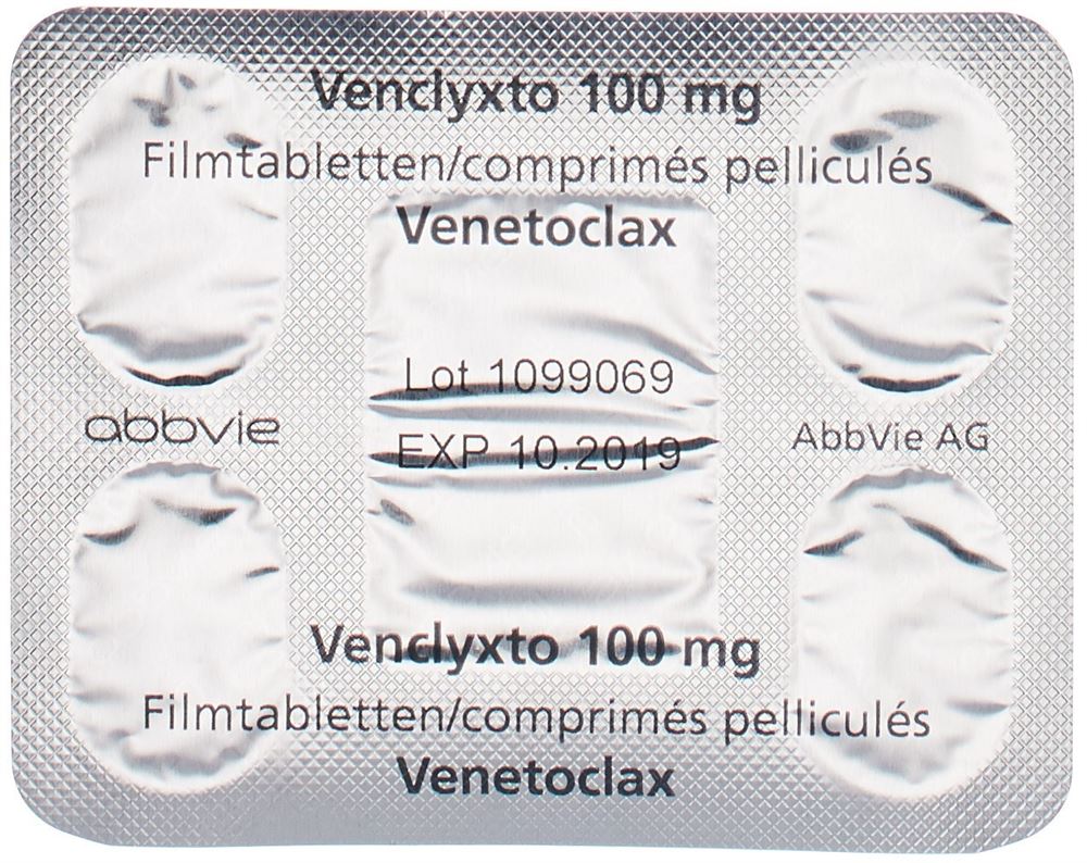 VENCLYXTO cpr pellic 100 mg 112 pce