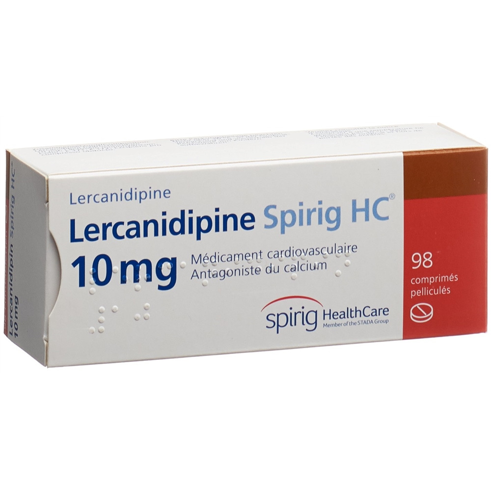 LERCANIDIPIN Spirig HC cpr pell 10 mg 98 pce